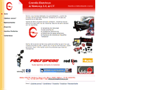 Desktop Screenshot of controleselectronicos.com